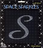 Script S Rhinestone Wall Sticker by Mark Richards