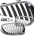 04-07 BMW E60 Sport Grill Shell Chrome/Black Image