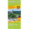 Rad- und Wanderkarte Cochem - Zell: Mit Ausflugszielen, Einkehr- & Freizeittipps und Stadtpl�nen, wetterfest, reissfest, abwischbar, GPS-genau. 1:25000