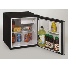 Avanti RM1712PS 1.7 cu. ft. Compact Refrigerator with Adjustable Leveling Legs, Tall... by AVANTI