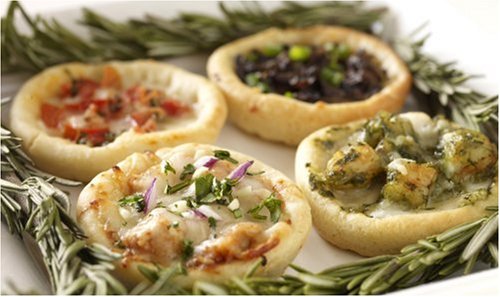 The Perfect Bite Co Pizza Pack- 24 Glazed Garlic, Eggplant And Fontina Cheese, 12... by The Perfect Bite Co