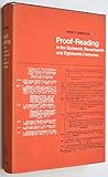 Proof-reading in the sixteenth, seventeenth and eighteenth centuries