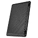 Armorsuit MilitaryShield Black Carbon Fiber Skin Wrap Film + HD Clear Screen Protector for Amazon Kindle Fire HDX 7