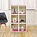 Way Basics Cube Plus Cubby Organizer (Tool-Free Assembly and Uniquely Crafted from Sustainable Non Toxic zBoard Paperboard), Pink