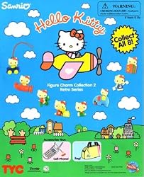Hello Kitty Figure Charms series 2 Capsule Toys set of 8