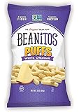 BEANITOS Real Cheesy White Bean Puffs, 3 Ounce (Pack of 6)