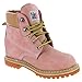 Safety Girl II Soft Toe Waterproof Womens Work Boots - Light Pink