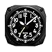 Trintec Aviation Desk Top Travel Alarm Clock Aircraft Vintage Cockpit Style Face 12 Hour Display