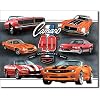 Camaro 40th Anniv. Metal Tin Sign 16"W x 12.5"H , 16x12