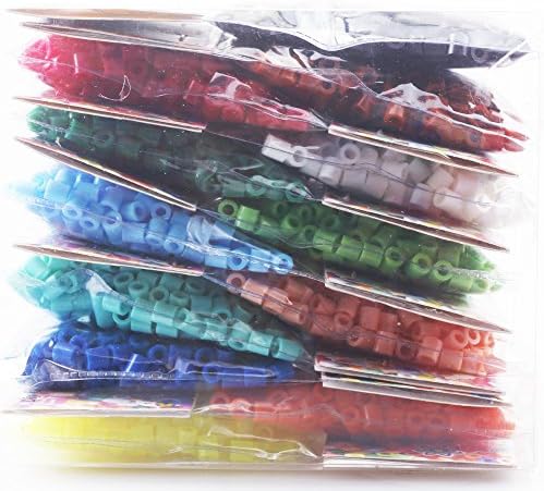 Diyfashion 5.0mm Perler Beads,6000pcs Per Lot (Random colors)