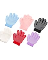 Gilbin Magic-Stretch Gripper Glove, Kids Size, Colorful Set, 6 Pair