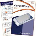 mumbi Displayschutzfolie "CrystalClear" für das LG GD510 POP - LG GD 510 Pop - Displayschutz unsichtbar! OHNE Klebstoff! EXTREM Kratzfest!