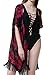 Youngbox Chiffon Swimsuit Cover Up Floral Beach Dresses Tunic