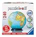 Ravensburger Puzzle Ball Globe + Booklet; 240 pieces