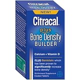 Citracal Plus Bone Density Builder Calcium and Vitamin D Coated Tablets, 120-Count Bottle