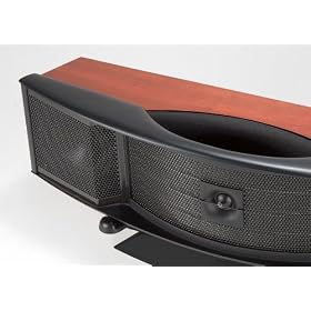 MartinLogan Motif High-Performance Electrostatic Speaker (Single, Center Channel, Dark Cherry) by