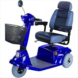 Mid-Range Three Wheel Scooter Color: Blue