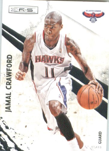 2010 2011 Panini Rookies and Stars # 36 Jamal Crawford Atlanta Hawks Basketball Card - In Protective ScrewDown Case!