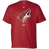 NHL Men's Phoenix Coyotes Primary Logo T-Shirt (Garnet, XX Large)