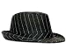 Tedd Haze Trilby Oldschool Hat - 70's South Bronx Pinstripe