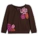 Infant Girls' Cherokee® Long-sleeve Flower Print Top - Brown