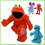 Fisher Price Elmo Live With Elmo and Abby Best Buddies Dolls and TMX Cookie Monster