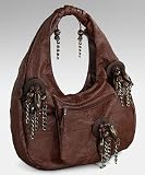 Oversized ''Josephine'' Hobo - Burgundy, Brown, Black or Beige Pearl
