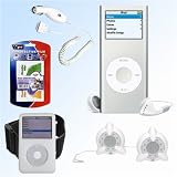 Apple 4 GB iPod nano AAC/MP3 Player - Silver (2nd Generation) & Accessory Kit