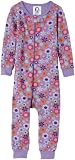 Gerber Bold Floral Cotton PJs Unionsuit, Purple