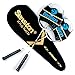 Senston Two pieces Graphite Shaft Badminton Racquet,Badminton Racket Set,Including Badminton Bag,Set of 2