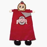 Ohio State Buckeyes 6' Sleeping Bag with Plush Mascot