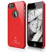 elago S5 Slim Fit Case for iPhone 5 + HD Professional Extreme Clear film included - Full Retail Packaging - Extreme Hot Red