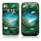 Moon Tree Design Protector Skin Decal Sticker for Apple 3G iPhone / iPhone 3GS 3G S