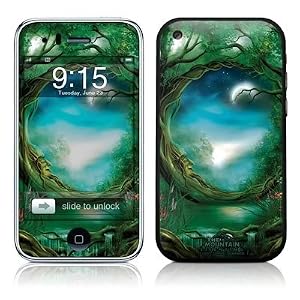 Apple iPhone 3G und 3Gs Geh�use Skin Design Schutzfolie + Wallpaper - Moon Tree