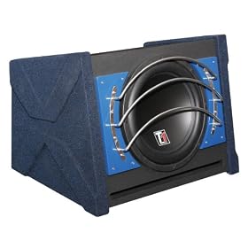 T1 Audio T1-10AB 10 inch Active Bass Box 1000 Watt Car Subwoofer
