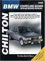 BMW Coupes and Sedans, 1970-88 (Chilton's Total Car Care Repair Manual)