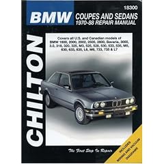 Chilton BMW Saloons and Coupes (1970-84) (Chilton total car care)