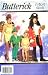 Butterick 6303 Sewing Pattern Peter Pan Captain Hook Tinkerbell Costumes Size 4 - 14
