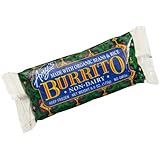 Amy's Bean & Rice Burrito, Dairy-Free, Organic, 6-Ounce Boxes (Pack of 12)