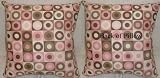 Tickled Pink Large Circle Pillow
