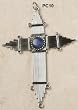 Peruvian Cross or Ornament - Sodalite