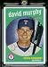 2008 Topps Heritage # 193 David Murphy / Texas Rangers / MLB Baseball Trading Card in a Protective Screw Down Display Case