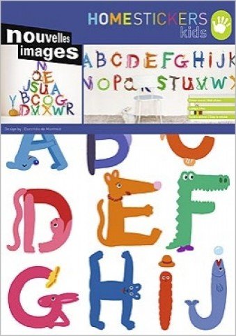 Schule - Tier-Alphabet Wand-Tatoos