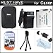 Must Have Accessory Kit For Canon Powershot A4000 IS, A4000IS Digital Camera Includes Extended Replacement (900 maH) NB-11L Battery + Ac/Dc Travel Charger + USB 2.0 Card Reader + Deluxe Case + Mini Tabletop Tripod + Screen Protectors + More