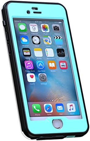 Luxqueen®For Iphone6 plus /iphone6s plus only Waterproof Case -Retail Packaging (Cyanine)