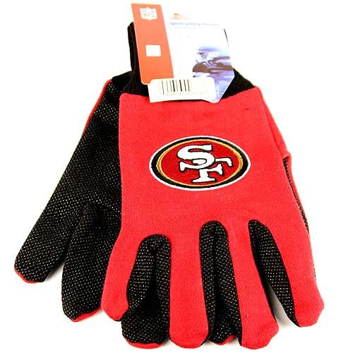 San Francisco 49ers 2-Tone Jersey Gloves