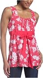 Bandolino Blu Womens Cheri Printed Tunic Tank with Belt