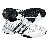 Mens Adidas Clima Cool Feather III - White/Black/Metallic Silver