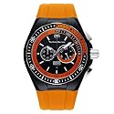 Technomarine - 110020 - Montre Homme - Quartz - Chronographe - Bracelet Caoutchouc Noir