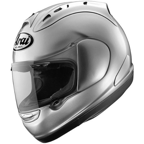 Best Price Arai Solid Corsair V Road Race Motorcycle Helmet - Aluminum Silver / Medium